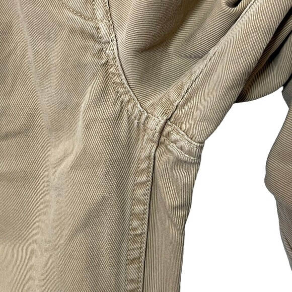 Nili Lotan Military Jogger Pants Women’s Size 2 Barley Tan High Rise Cropped Fit - Picture 9 of 13